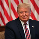 President Donald Trump in the State Room of the White House in Washington, D.C. on August 12, 2020.
